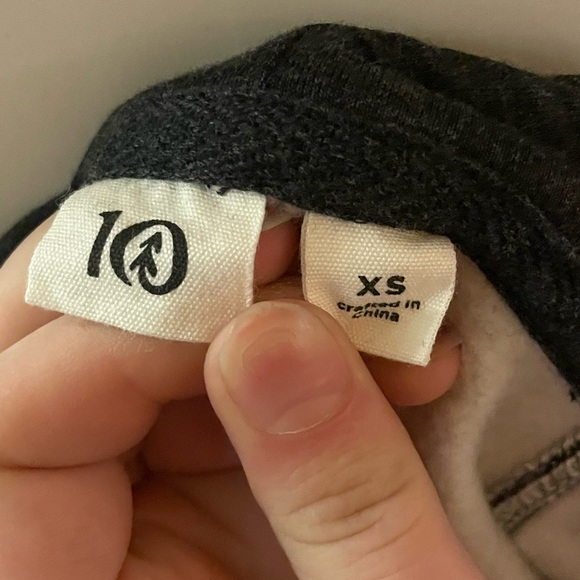 10 tree hoodie heatherd gray xs - Picture 2 of 3